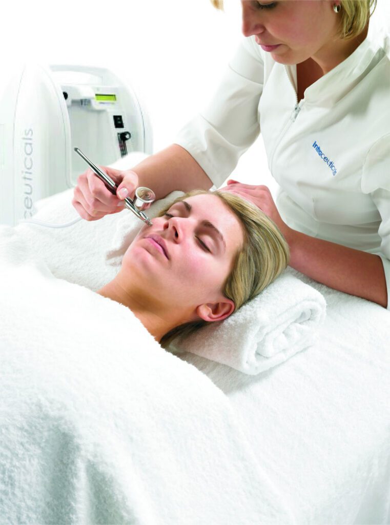 Oxygen Intraceuticals treatment