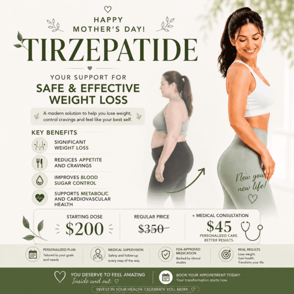 Tirzepatide Weight loss Eras MD